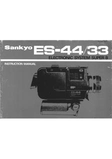 Sankyo ES 33 manual. Camera Instructions.